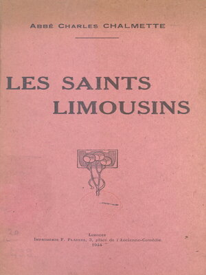 cover image of Les saints Limousins